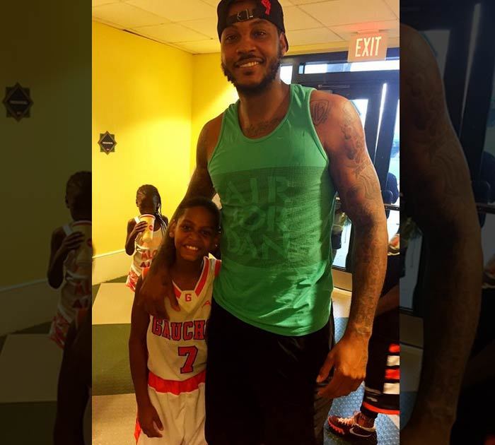 Carmelo Anthony's -- 2nd Grade Son ... Dominating 3rd Grade Basketball