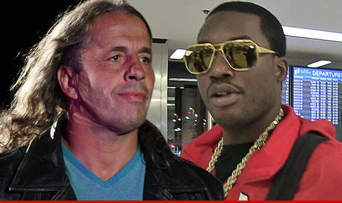 Bret 'The Hitman' Hart -- Trolls Meek Mill Over Diss Track