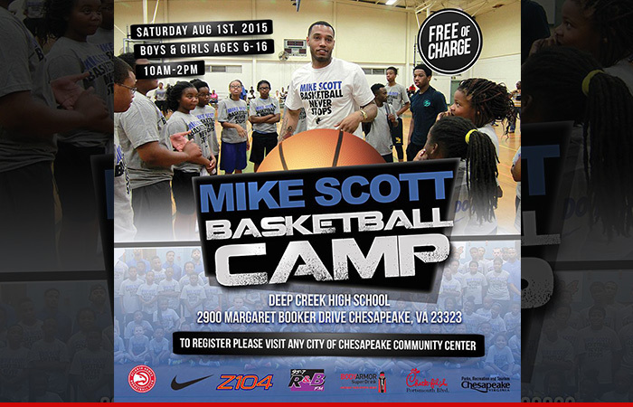 NBA's Mike Scott -- Youth BBall Camp Cancelled ... After Weed & Molly Arrest