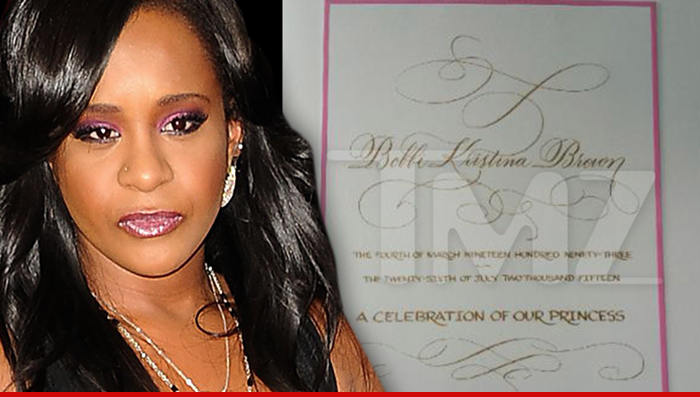 Bobbi Kristina -- Funeral Ends With Send-Off From Whitney Houston