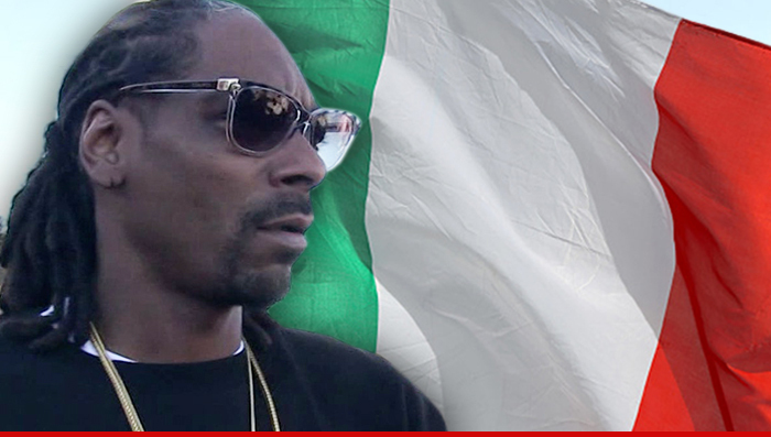 Snoop Dogg -- Busted in Italy ... Carrying Too Much Cash