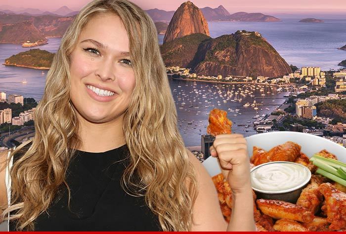 Ronda Rousey -- Brazil Loves Me So Much ... They Kept My Tradition Going