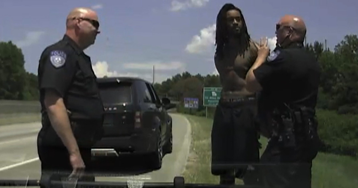 Jordan Hill -- Full Arrest Video ... 'You're Driving Like An Idiot' (VIDEO)