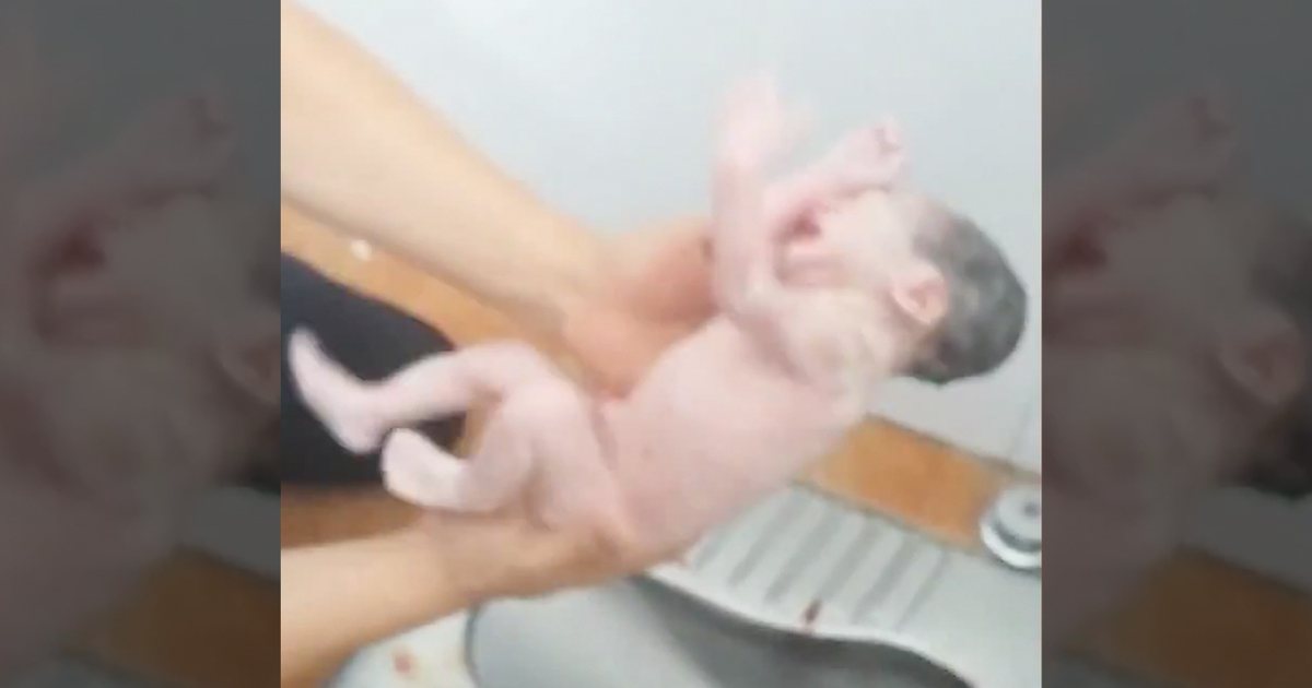 Brace Yourself ... Newborn Baby Pulled Out Of Toilet In China