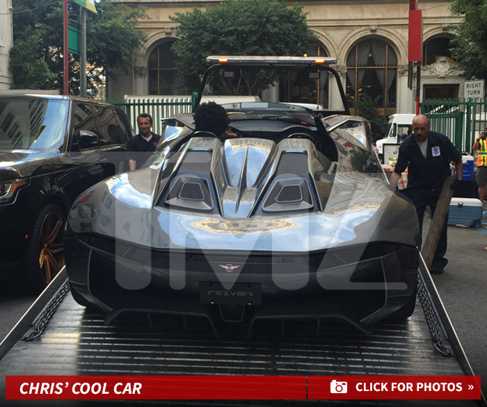 Chris Brown -- Outbids Tyga to Snag 500 Horsepower Supercar ... FIRST (PHOTOS)