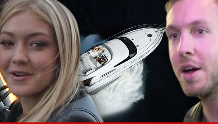 Calvin Harris -- Big Tipper On Music Video Shoot (PHOTOS)