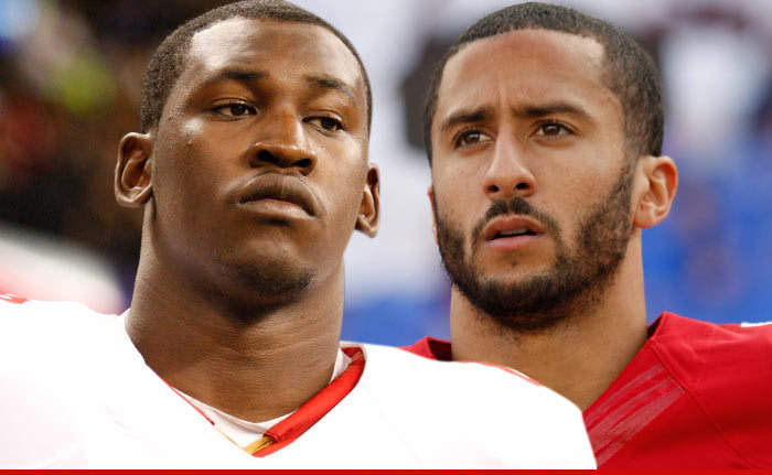 Aldon Smith -- On-Field Fight with Colin Kaepernick