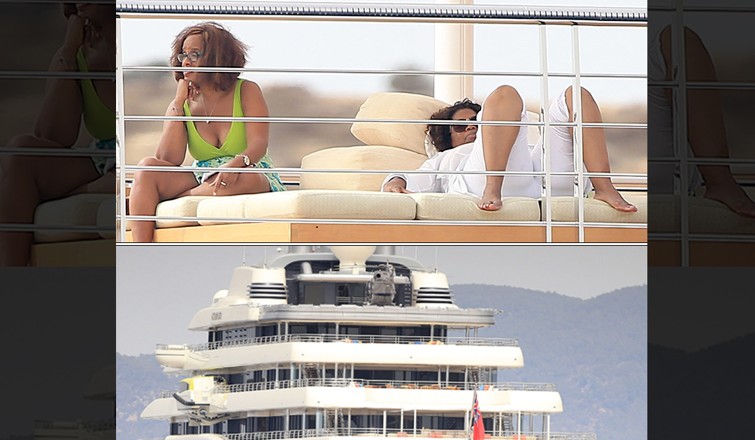 Oprah -- Billionaire Boat Showdown (PHOTOS)