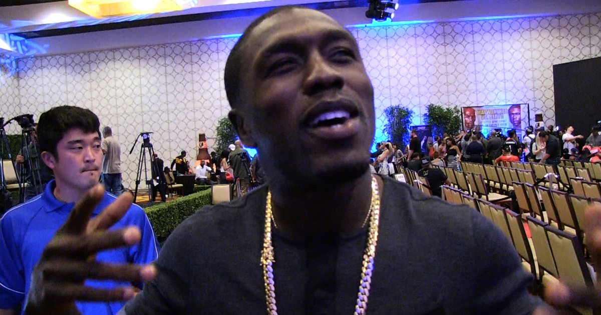 Andre Berto -- Mayweather Can Have Stallone, I've Got Matt McConaughey in My Corner! (VIDEO)