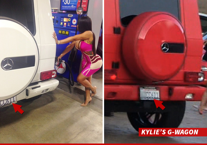 Tyga -- Happy Birthday Kylie ... Hope You Enjoy the G-Wagon as Much as Blac Chyna!