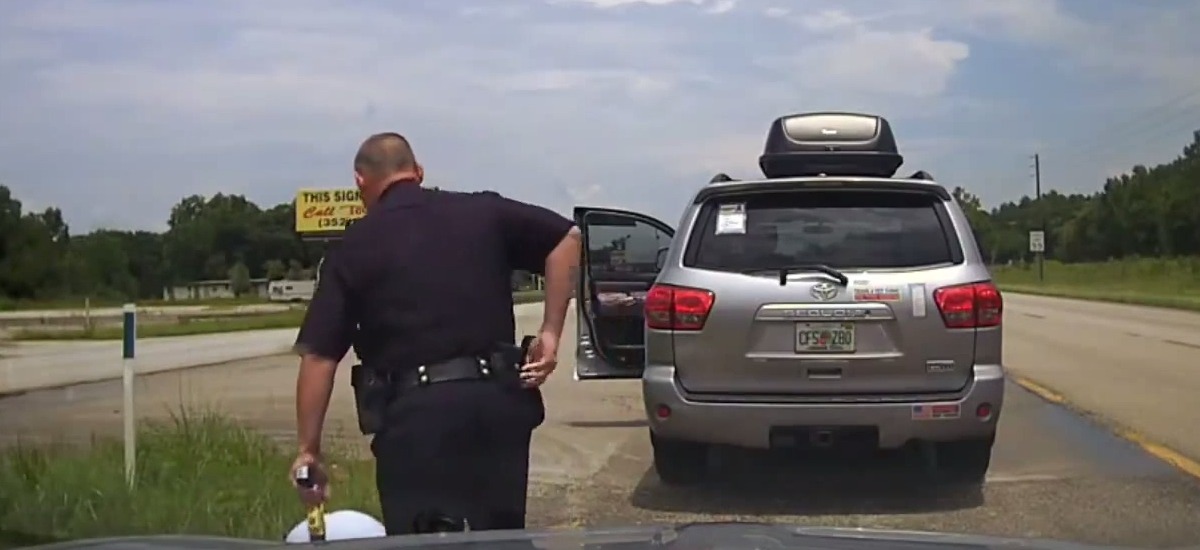 Shocking Video -- Cop Tases Man Without Saying A Word