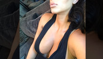 Kim Kardashian--Check Out My Mom Boobs! (PHOTO) 
