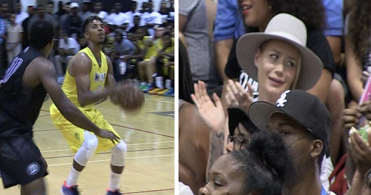 Iggy Azalea -- Gets 'Fancy' After Nick Young Drains a Three (VIDEO)