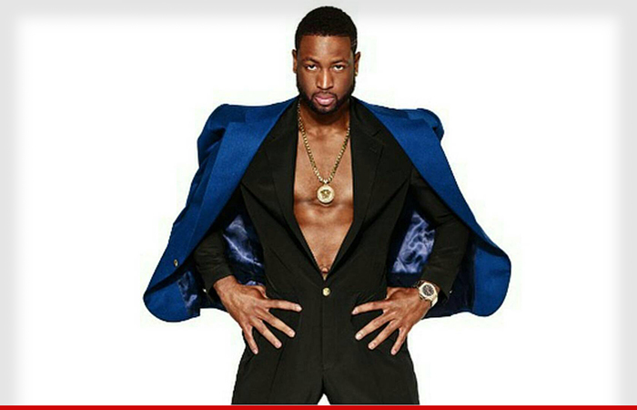 Dwyane Wade -- Even Hammer Can't Touch This Suit (PHOTO)