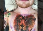 Ed Sheeran -- X Marks the Spot ... Of the Worst Tattoo Ever! (PHOTO)