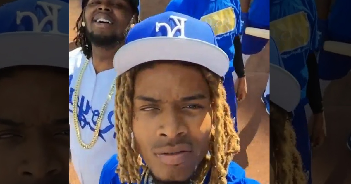 Fetty Wap -- Like Hey What’s Up Hello ... Kansas City Royals (VIDEO)