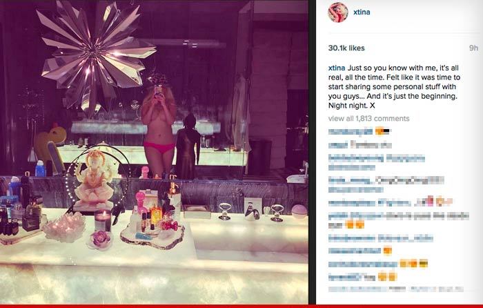 Christina Aguilera -- I Used to Be Dirrty ... And I Still Can Be (PHOTO)