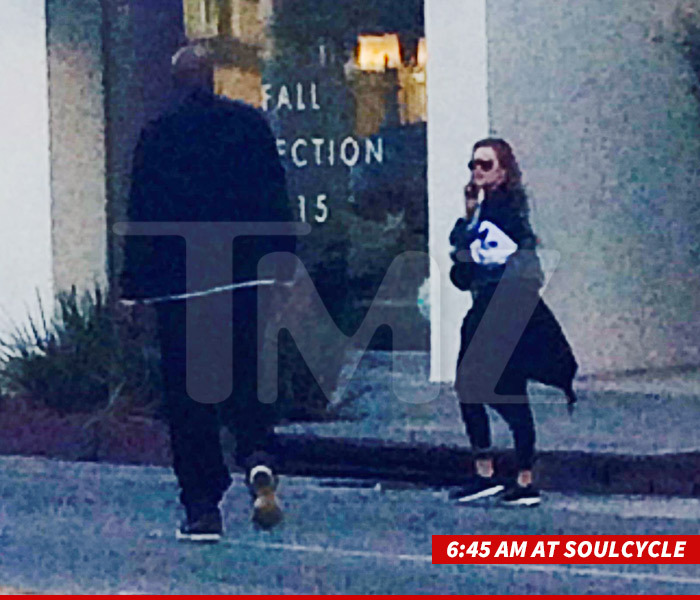 Khloe Kardashian -- Ambushed by Lamar at SoulCycle (PHOTO)