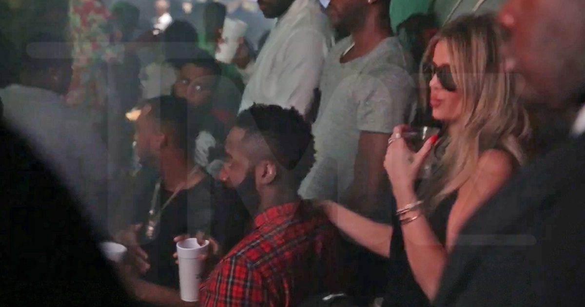 Khloe Kardashian -- Lamar Who?? Gets Cozy With James Harden For His BDay
