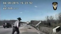 Heroic Officer Saves Truck Driver's Life