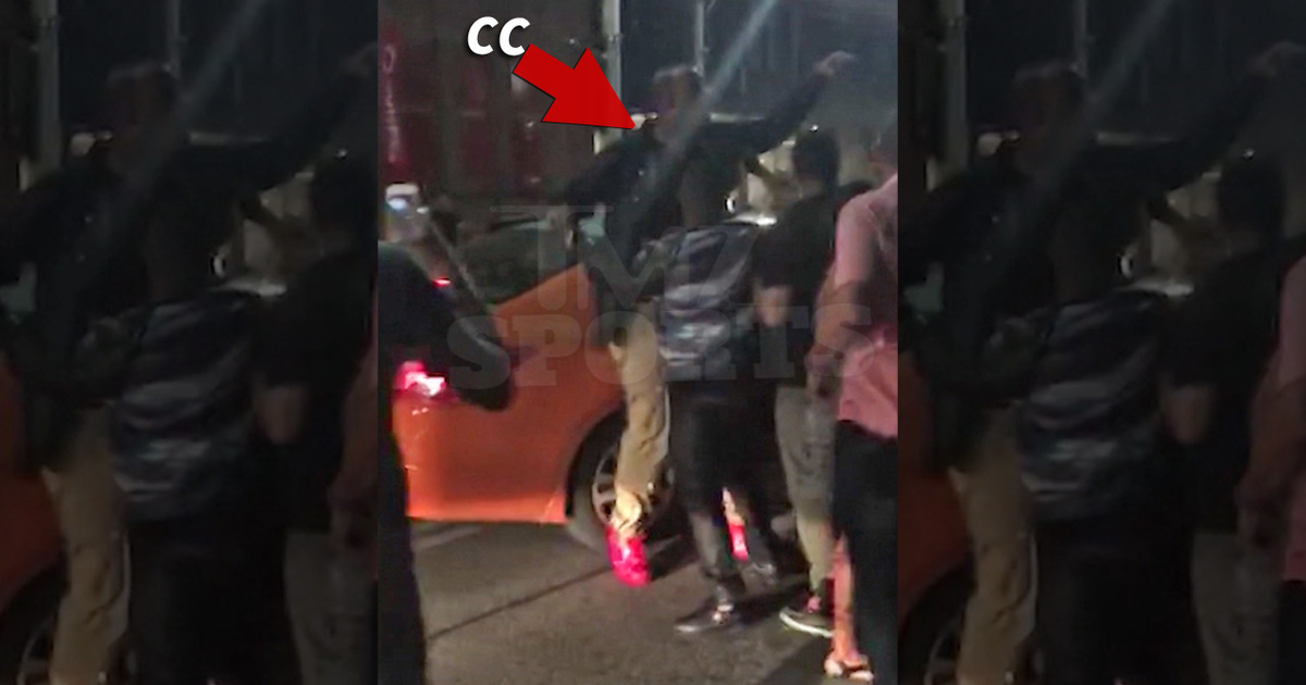 CC Sabathia -- Caught Up in Toronto Street Brawl (VIDEO)