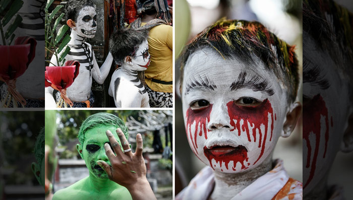 How To Ward Off Evil The Bali Way -- See The Spooky Shots