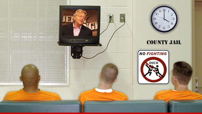 Jerry Springer -- TV Show Triggers Prison Fight