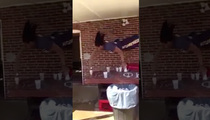 The Most Insane Beer Pong Dunk ... Ever (VIDEO)