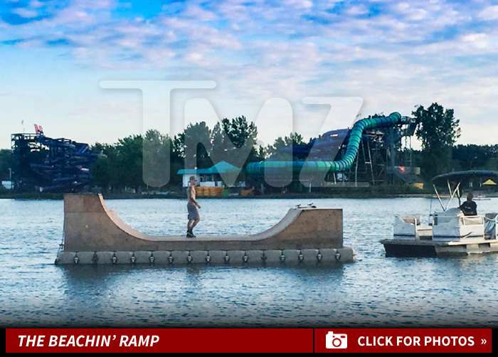 Justin Bieber -- I Can't Party Without A $20k Skate Ramp (PHOTOS)