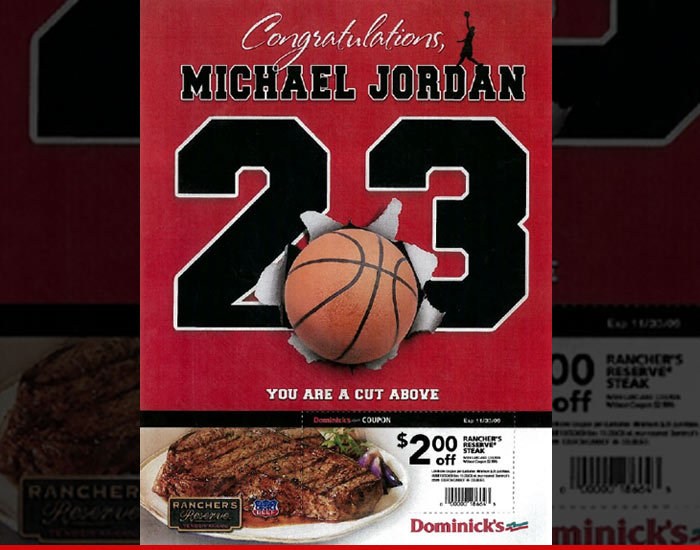 Michael Jordan -- Pay Up Bitches ... Wins $8.9 Mil In Grocery Store Case