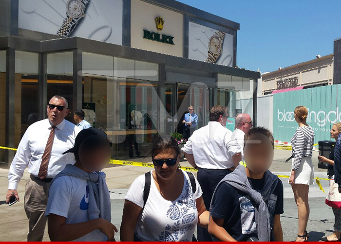 Shots Fired at Rolex Store ... Inside Famous L.A. Mall