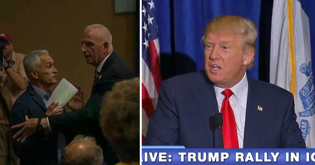 Donald Trump -- Tells Latino Reporter ... 'Go Back To Univision' (VIDEO)