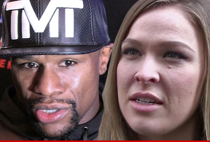 Floyd Mayweather -- Fires Back At Ronda Rousey ... You're Not Forbes Material