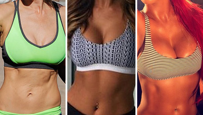 Celebs Sportin' Bras -- Guess The Shirtless Stars