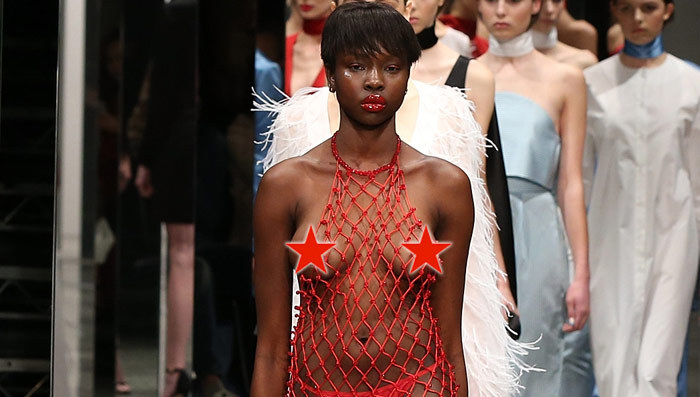 Sexy Naked Model Mayhem -- See The NSFW Fashions!