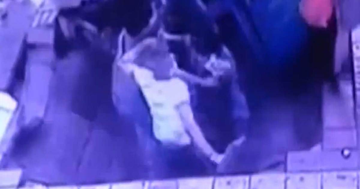China Sinkhole -- Swallows People At Bus Stop