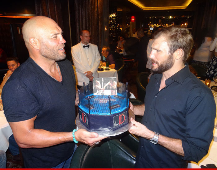 Randy Couture -- For My Son's Birthday We'll Be In The Octagon Together