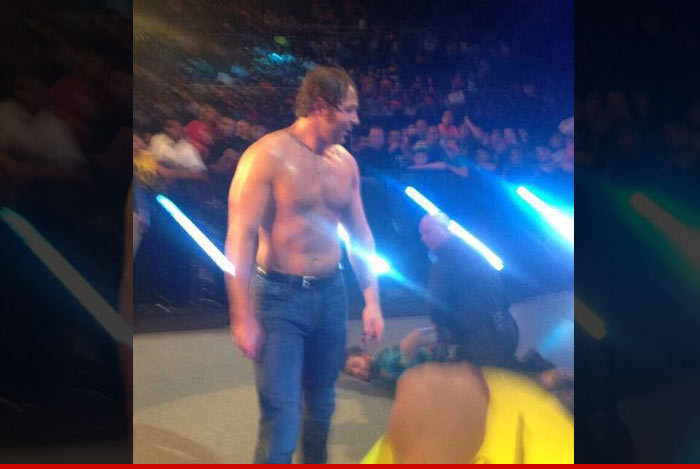 WWE Superstar Dean Ambrose -- Fan Attempts Sneak Attack after Smackdown (VIDEO)
