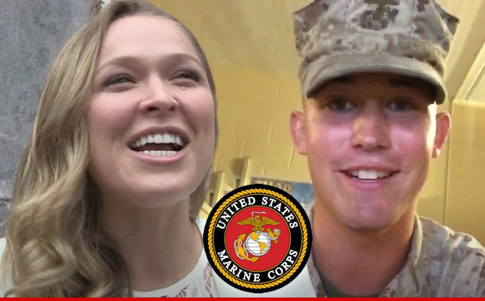 Ronda Rousey -- U.S. Marine Corps Approved ... Come Get Turnt At Our Ball!