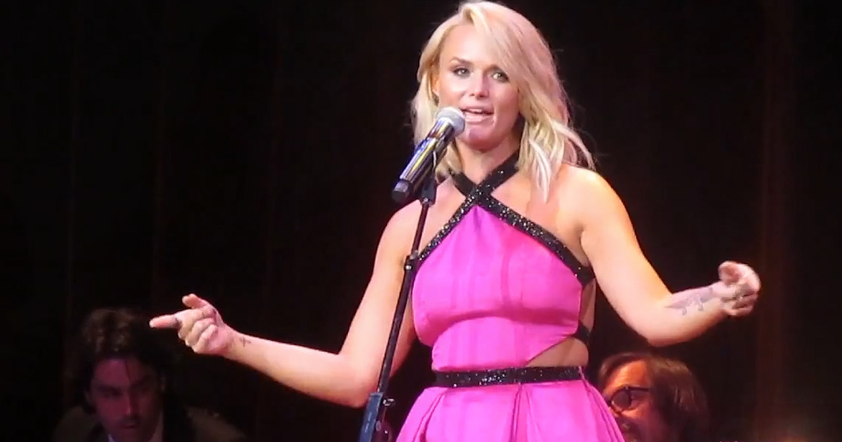 Miranda Lambert -- Happily Singing Divorce Blues