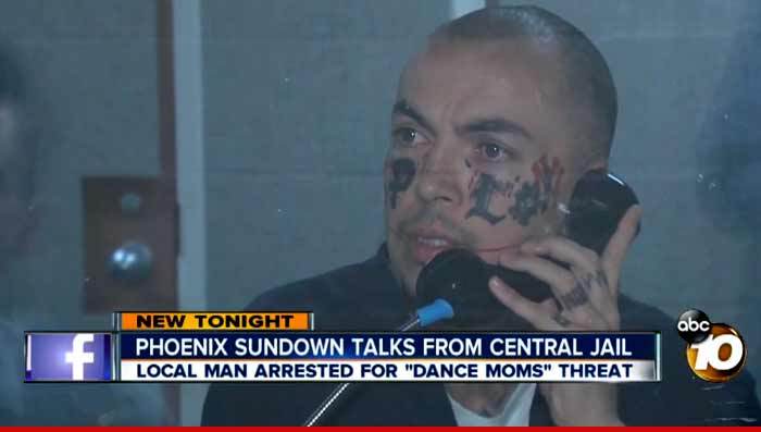 Phoenix Sundown -- Insane Jail Interview ... Targeted Multiple Girls on 'Dance Moms'