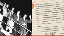 The Beatles -- Contract that Bound them together ... Up for Auction