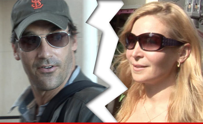 Jon Hamm & Jennifer Westfeldt -- Breaking Up