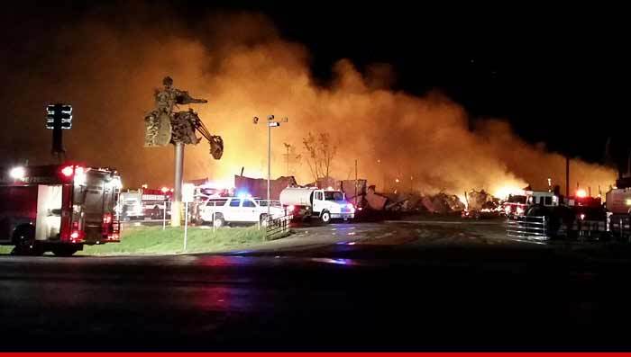 Full Throttle Saloon -- Burns To The Ground