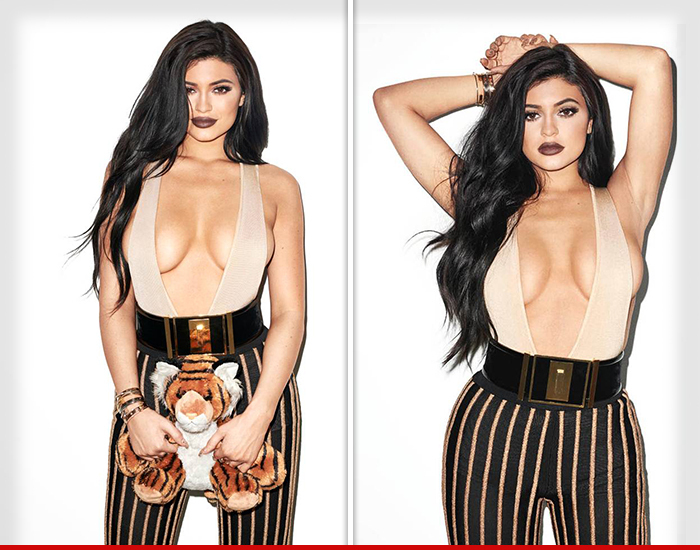 Kylie Jenner -- Tyga Marks My Spot (PHOTOS)