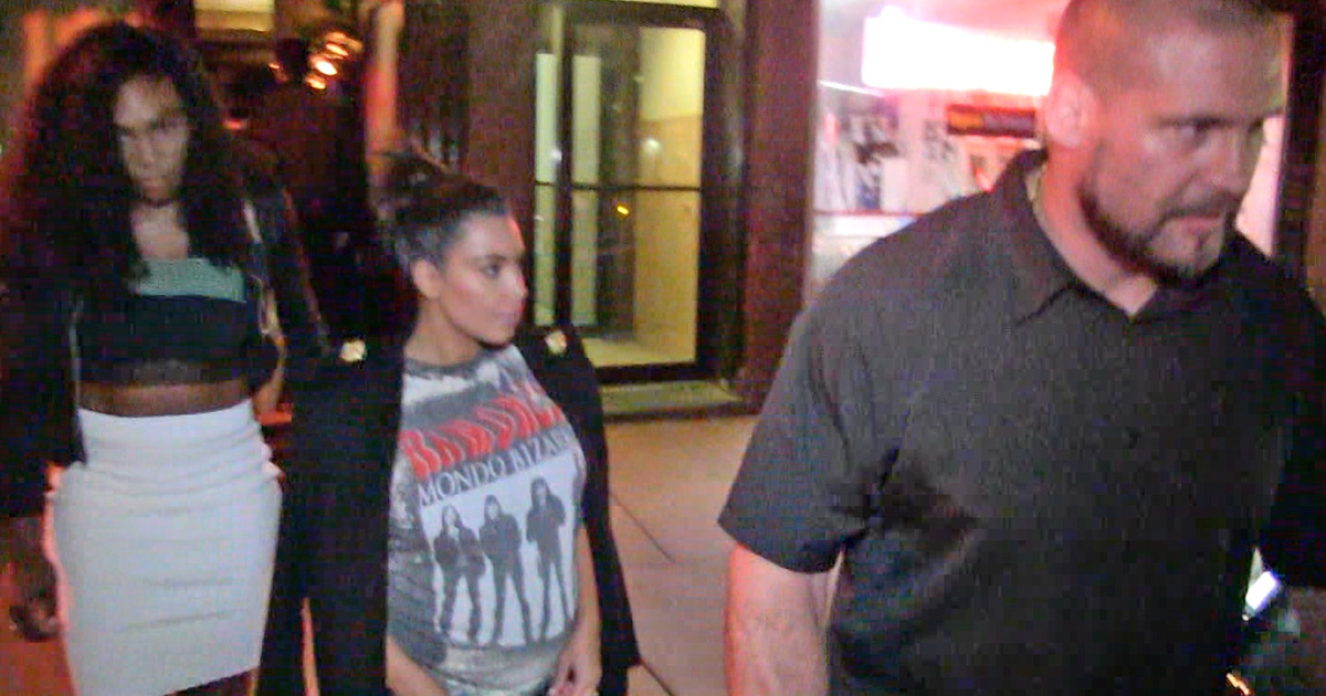 Serena Williams -- Dinner with Kim Kardashian ... Before Battle with Sister