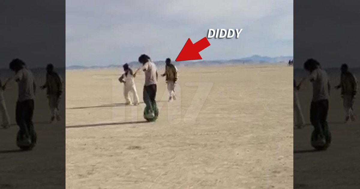 Diddy -- Take That, Take That ... at Burning Man!! (VIDEO)