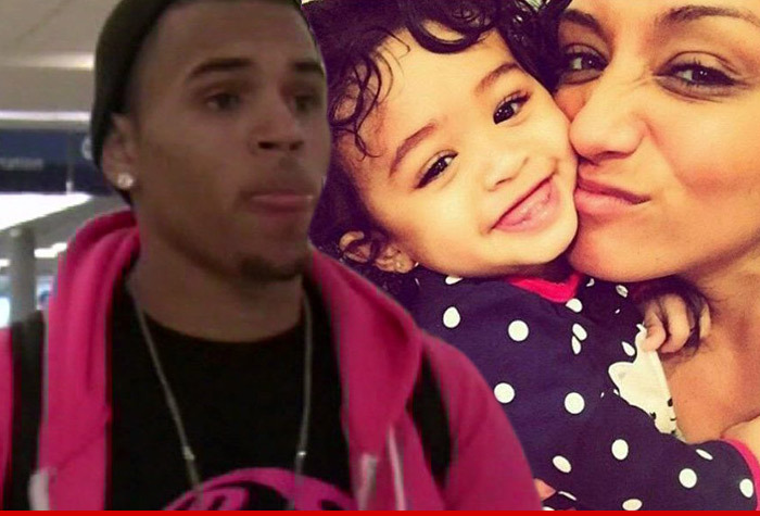 Chris Brown -- A Little Hair, A Little Urine Could Spell Trouble in Custody Fight