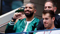 Drake -- Serena Williams' Bad Luck Charm! (PHOTOS)