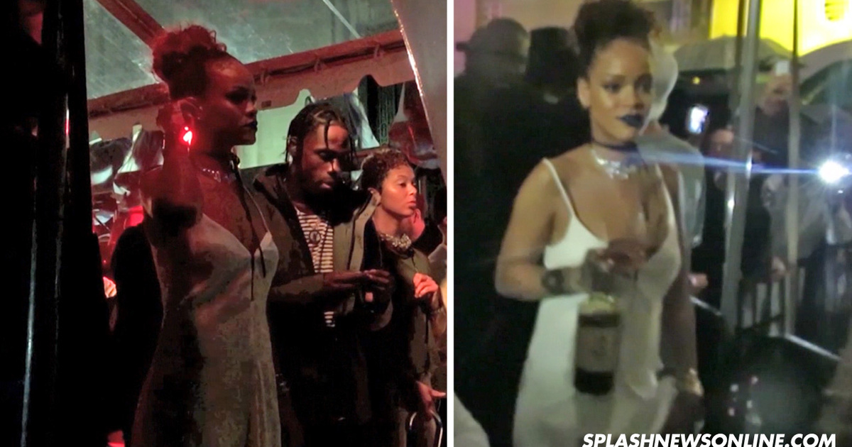Rihanna -- Throws Insane Block Party During NY Fashion Week (VIDEO)